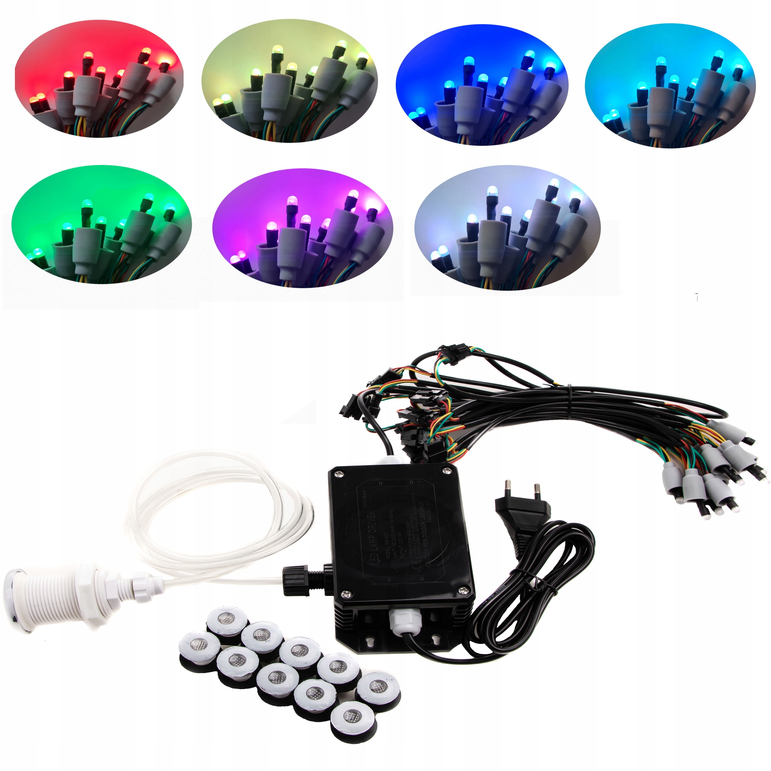 Osvetlenie pre jacuzi, baliu, záhradný sud Spa