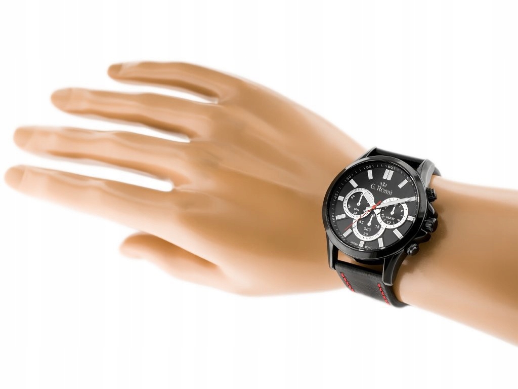 ZEGAREK MĘSKI G. ROSSI - CHOOPARD + BOX + GRAWER Model zg083c