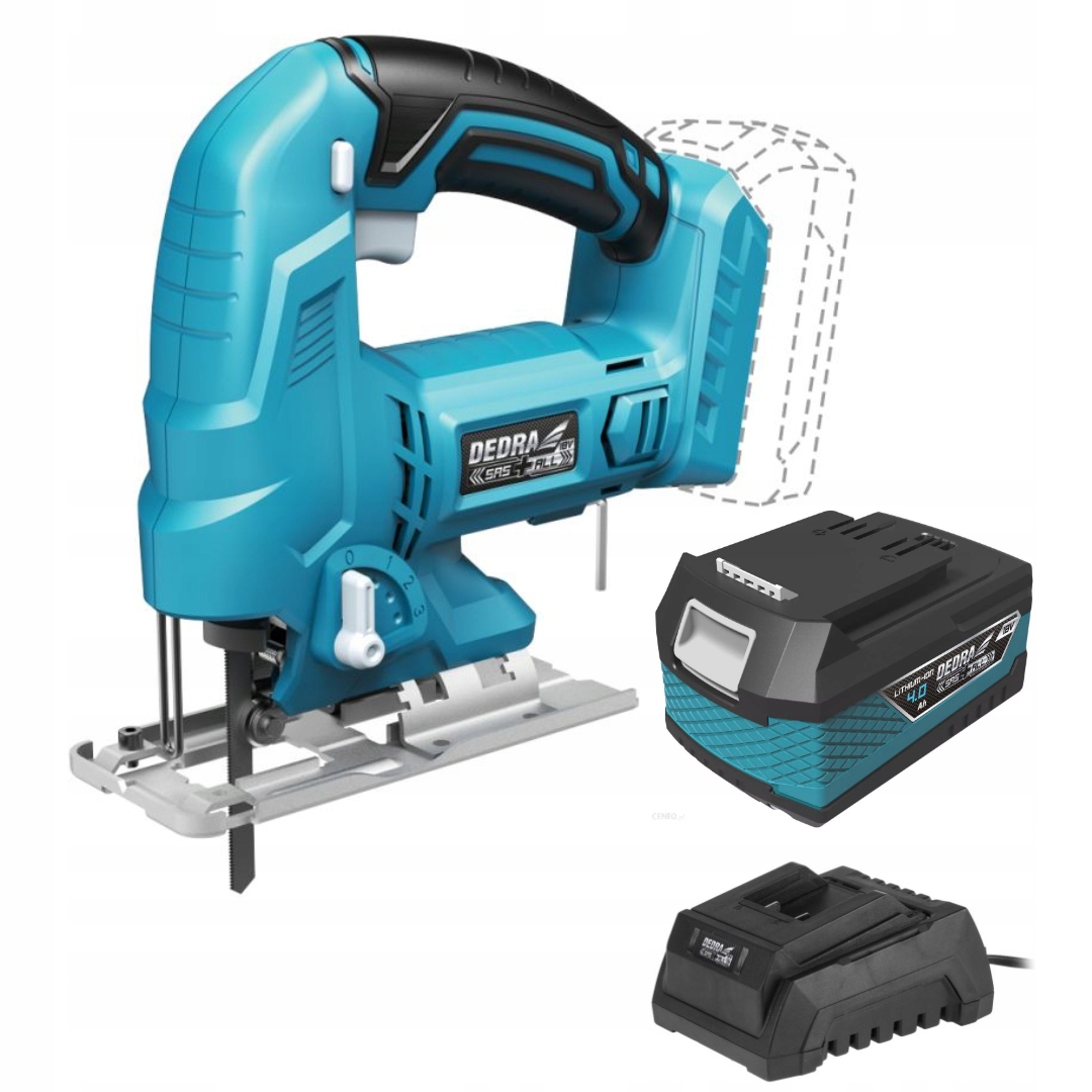 DEDRA WYRZYNARKA AKUMULATOROWA SAS+ PIŁA 18V +4Ah