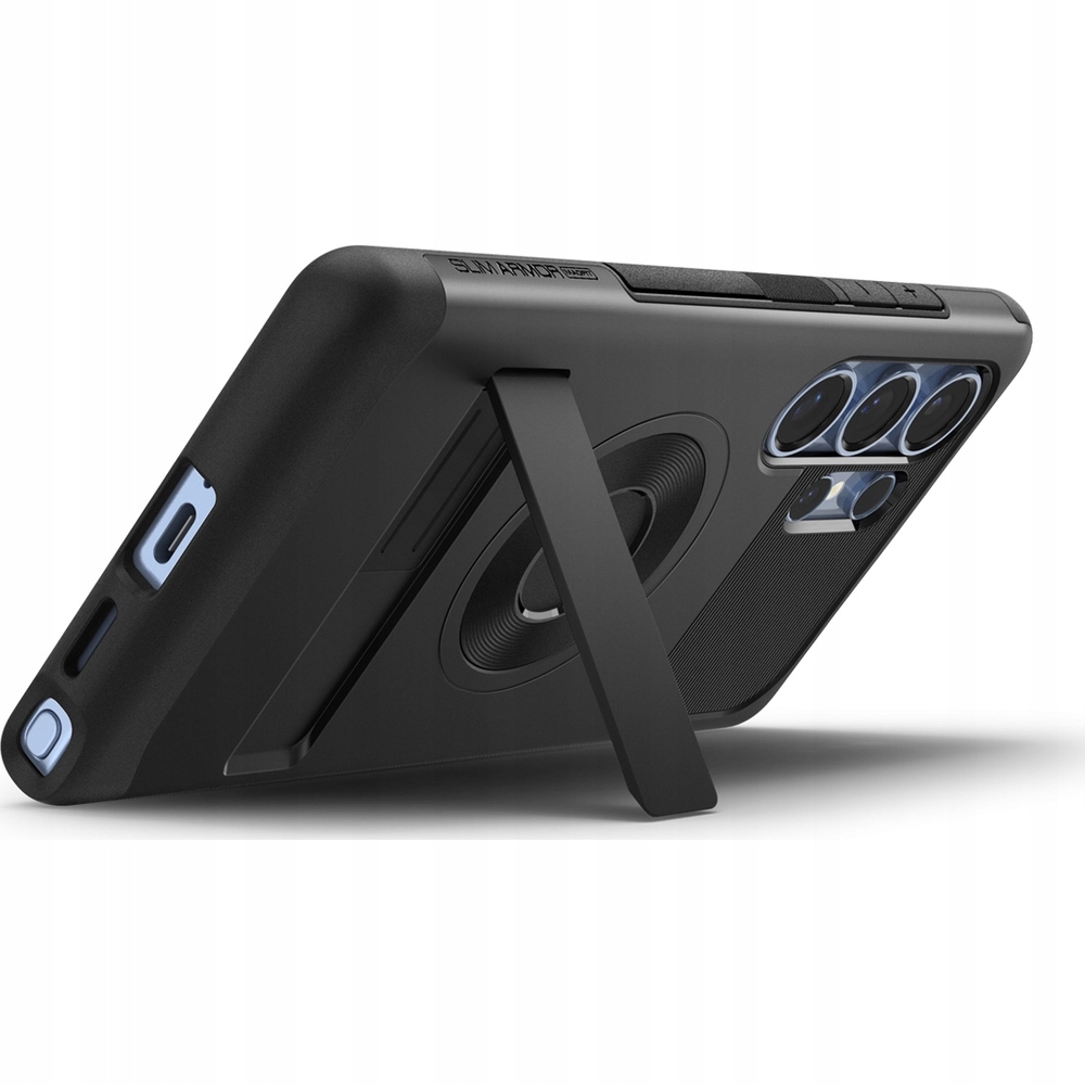 Pouzdro Spigen pro Galaxy S25 Ultra, pevné zadní kryt pro MagSafe s opěrkou, pouzdro