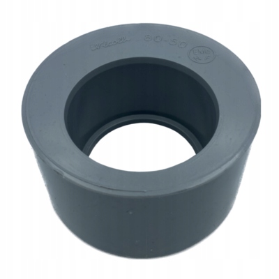 Redukcja PVC popielata okrągła 50mm/80mm
