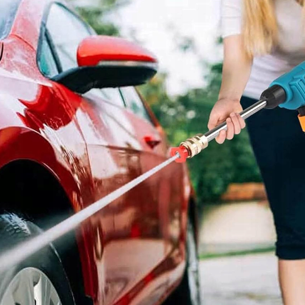 MYJKA CIŚNIENIOWA AKUMULATOROWA MOCNA 48V 35BAR + 2 AKU 12000MAH Ciśnienie robocze 35 bar