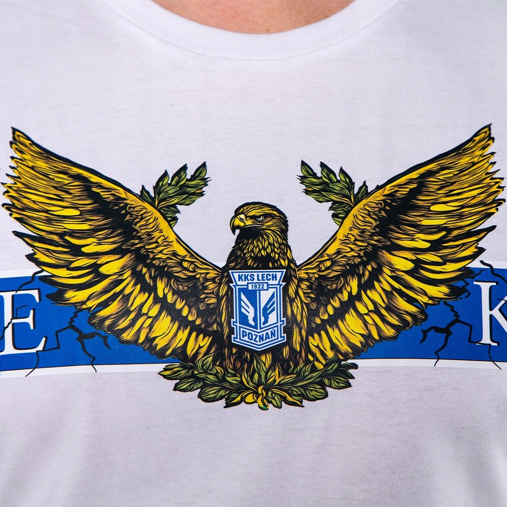 koszulka Lech Poznań Ave biała r.3XL
