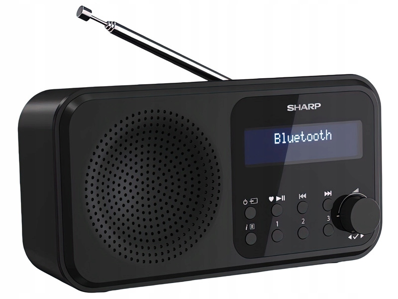 Radio SHARP DR-P420 FM DAB+ Bluetooth Czarny