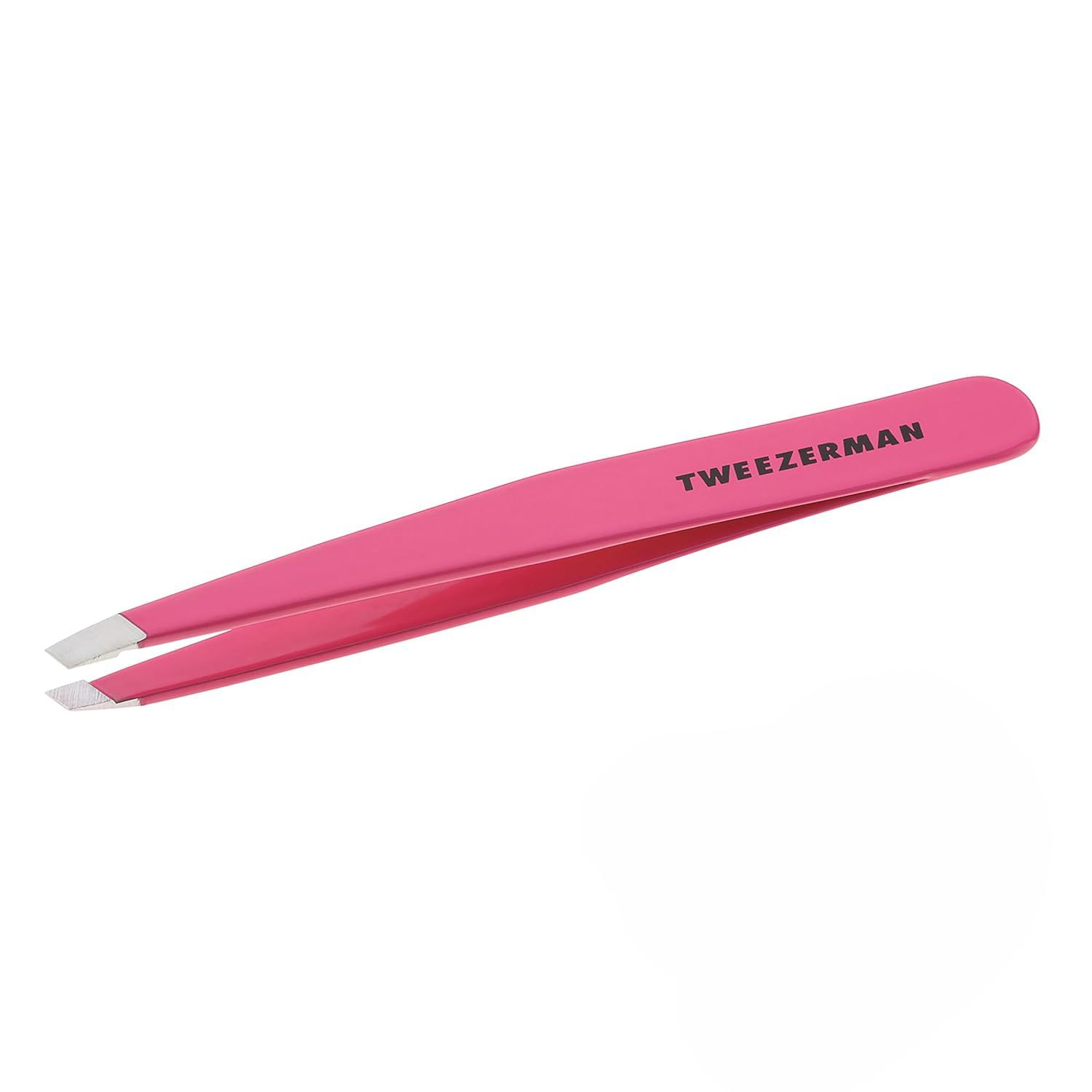 Tweezerman Šikmá Pinzeta Pretty V Pink