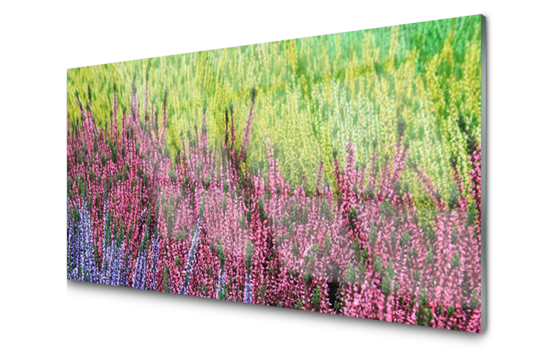 

Panel szklany dekor Kwiat Roślina 120x60 + Klej