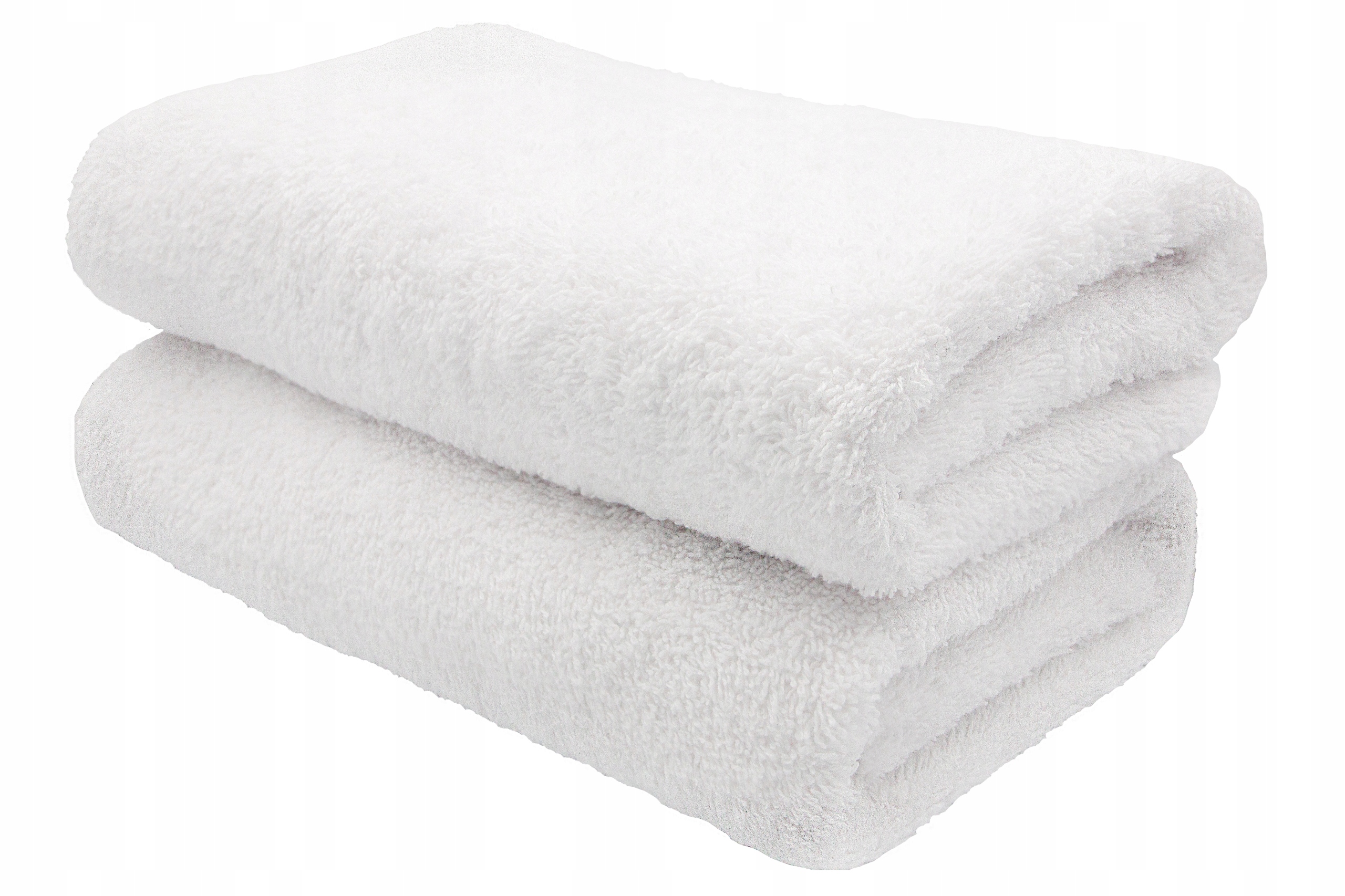 KOMPLET RĘCZNIKÓW HOTELOWYCH BIAŁE 450 GSM PREMIUM 2 x 50X100, 2 x 70X140 Wymiary ręcznika 50x70cm 70x140cm
