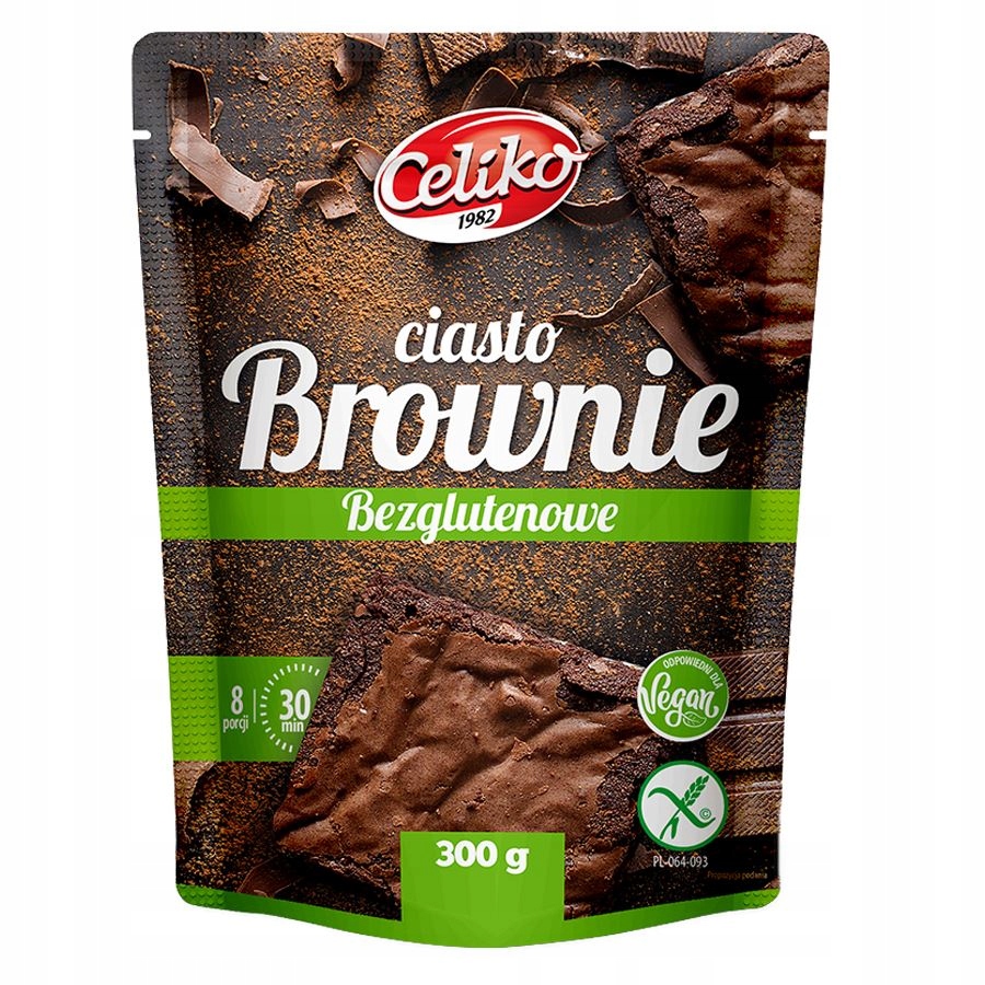10 x Směs na bezlepkové Brownie Celiko 300 g