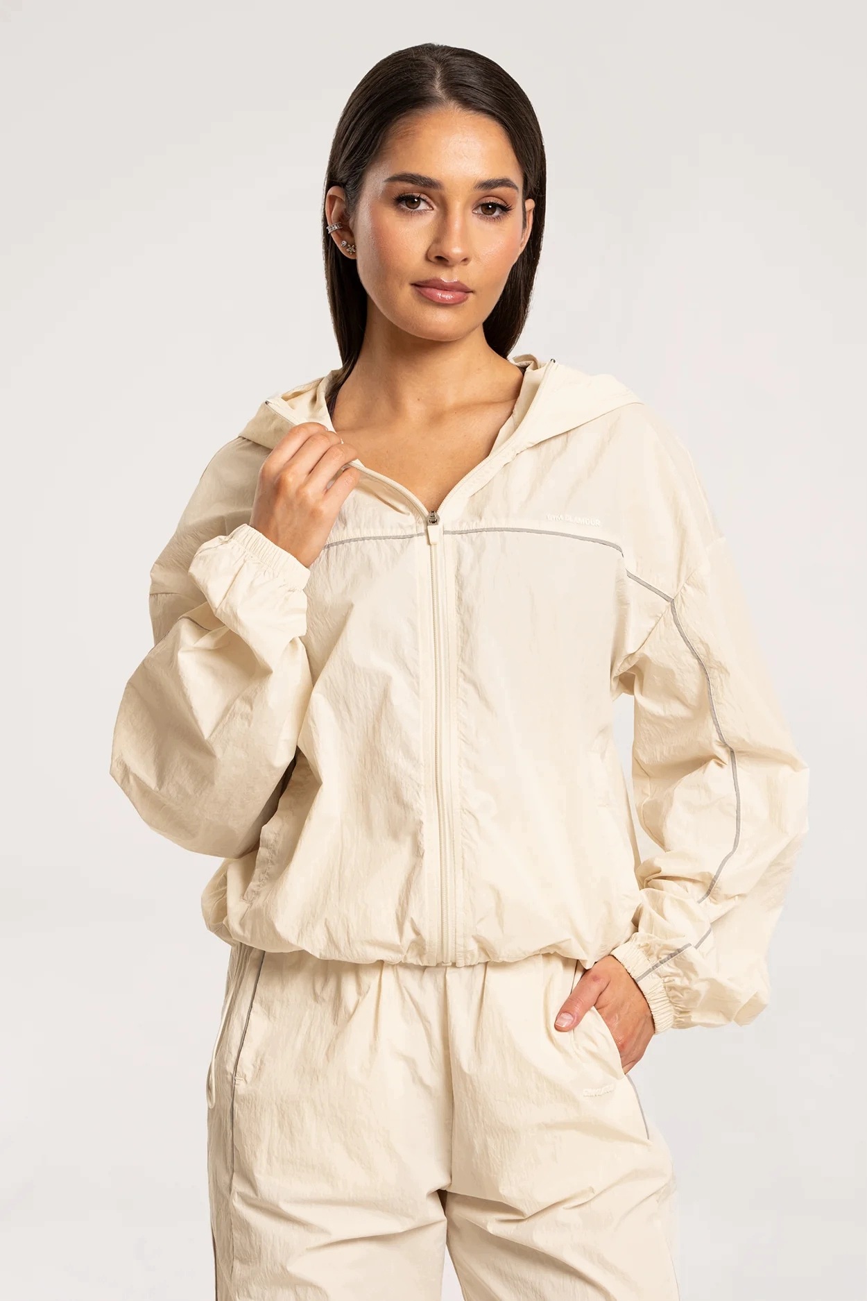 Gym Glamour Mikina UN1FORM vanilla vel. XL
