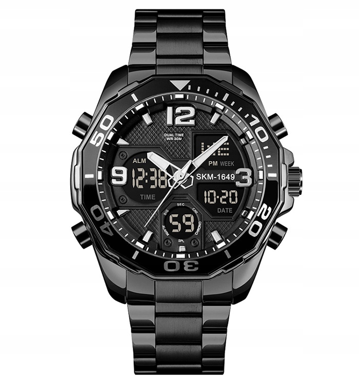 Pánské hodinky Skmei elektronický náramek data