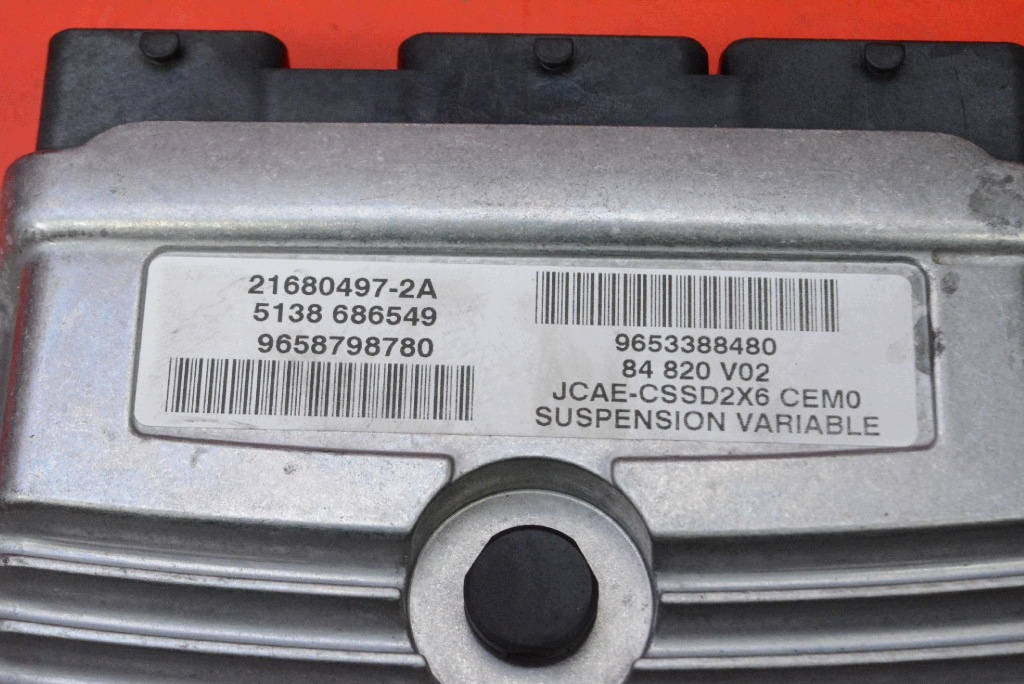 control unit module springing 9658798780 PEUGEOT 407 2.7 V6 205 KM 04-10