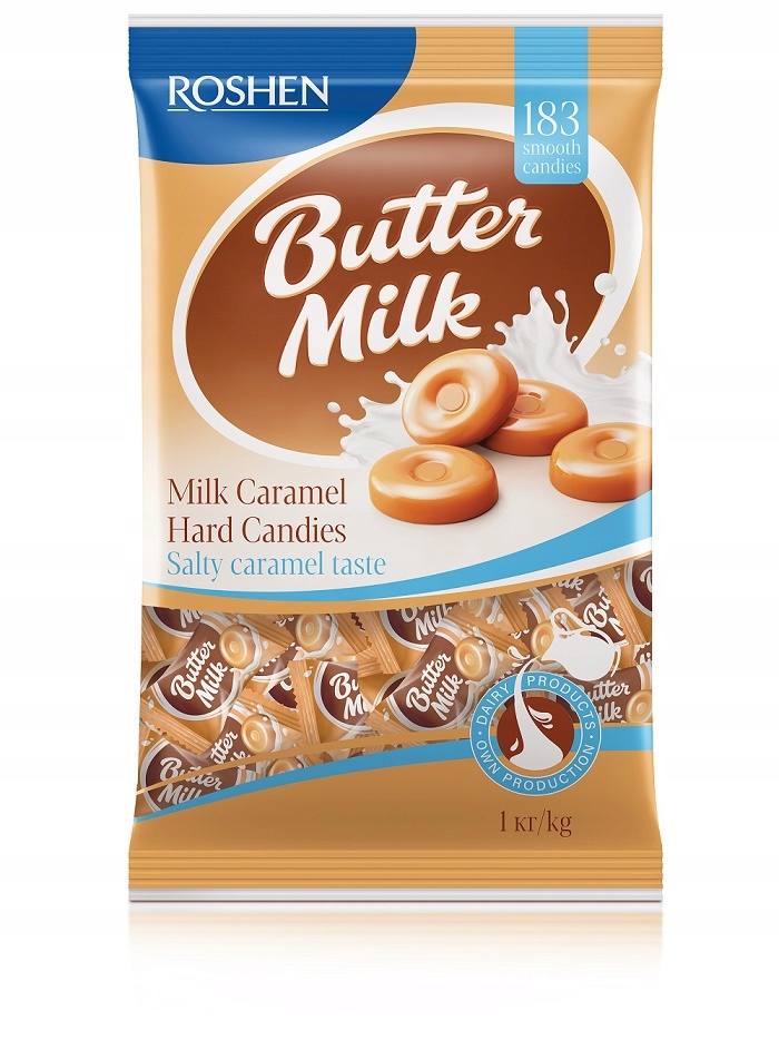 Cukierki Butter Milk Roshen 1kg