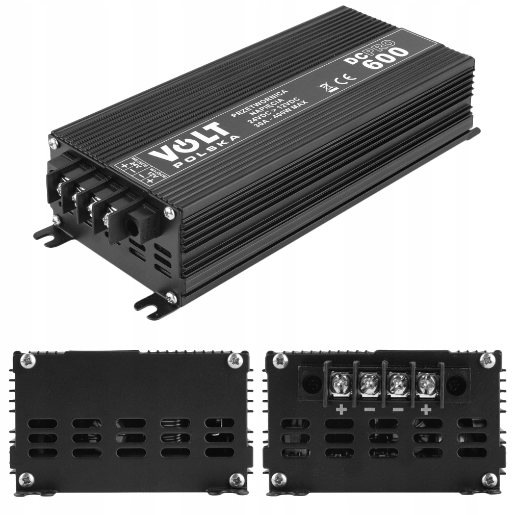 Reduktor Napięcia 24V/ 12V Przetwornica Obniżająca Napięcie 24V Na 12V 600W