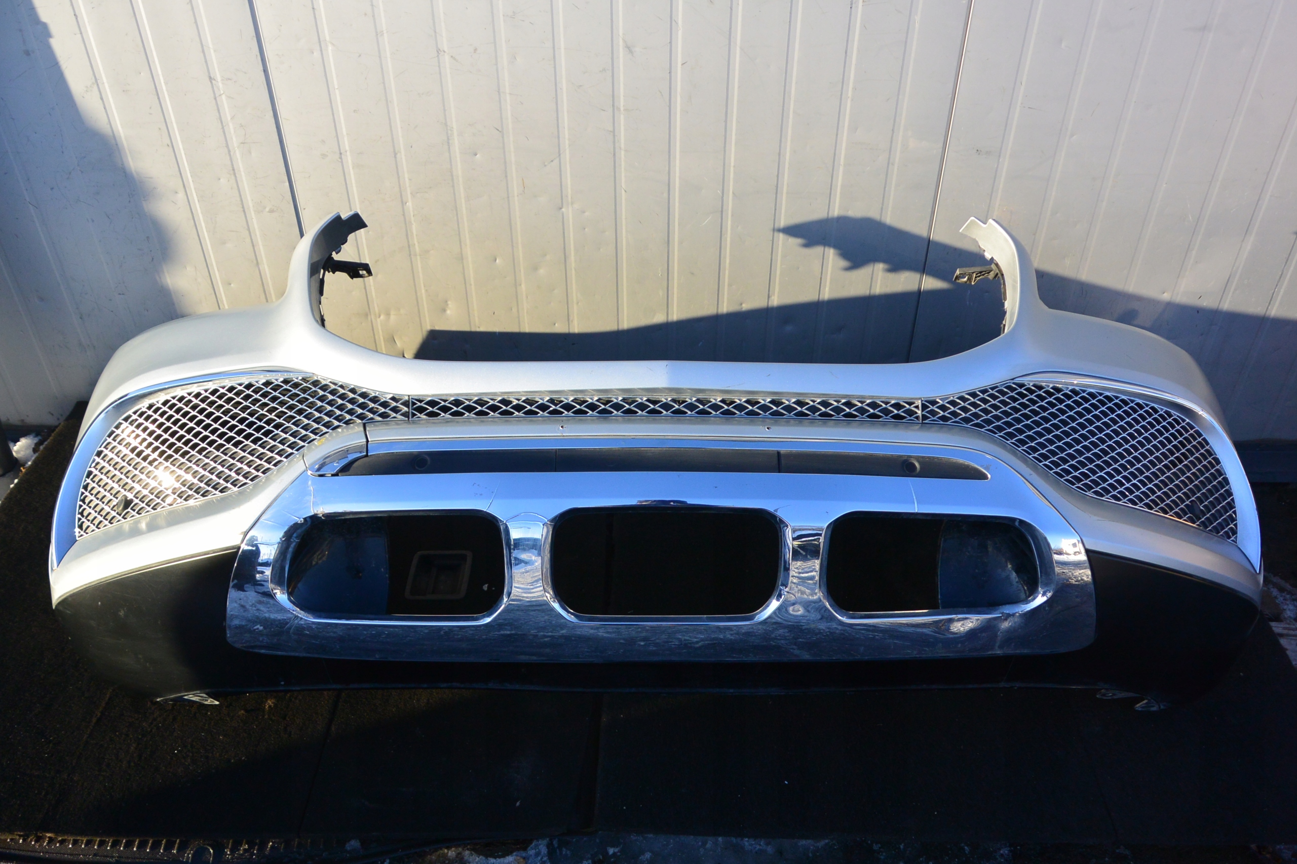 bumper front front MERCEDES GLS 600 MAYBACH 167 CHROM PDC original KPL