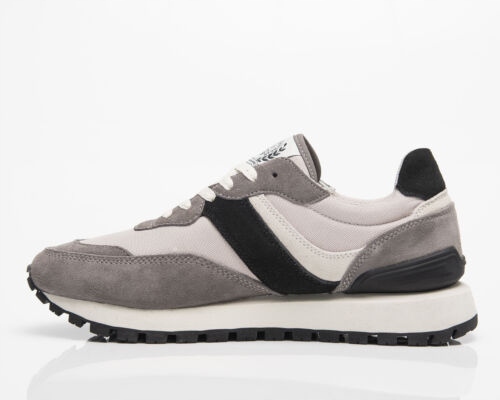 Šedé kožené tenisky Les Deux 44