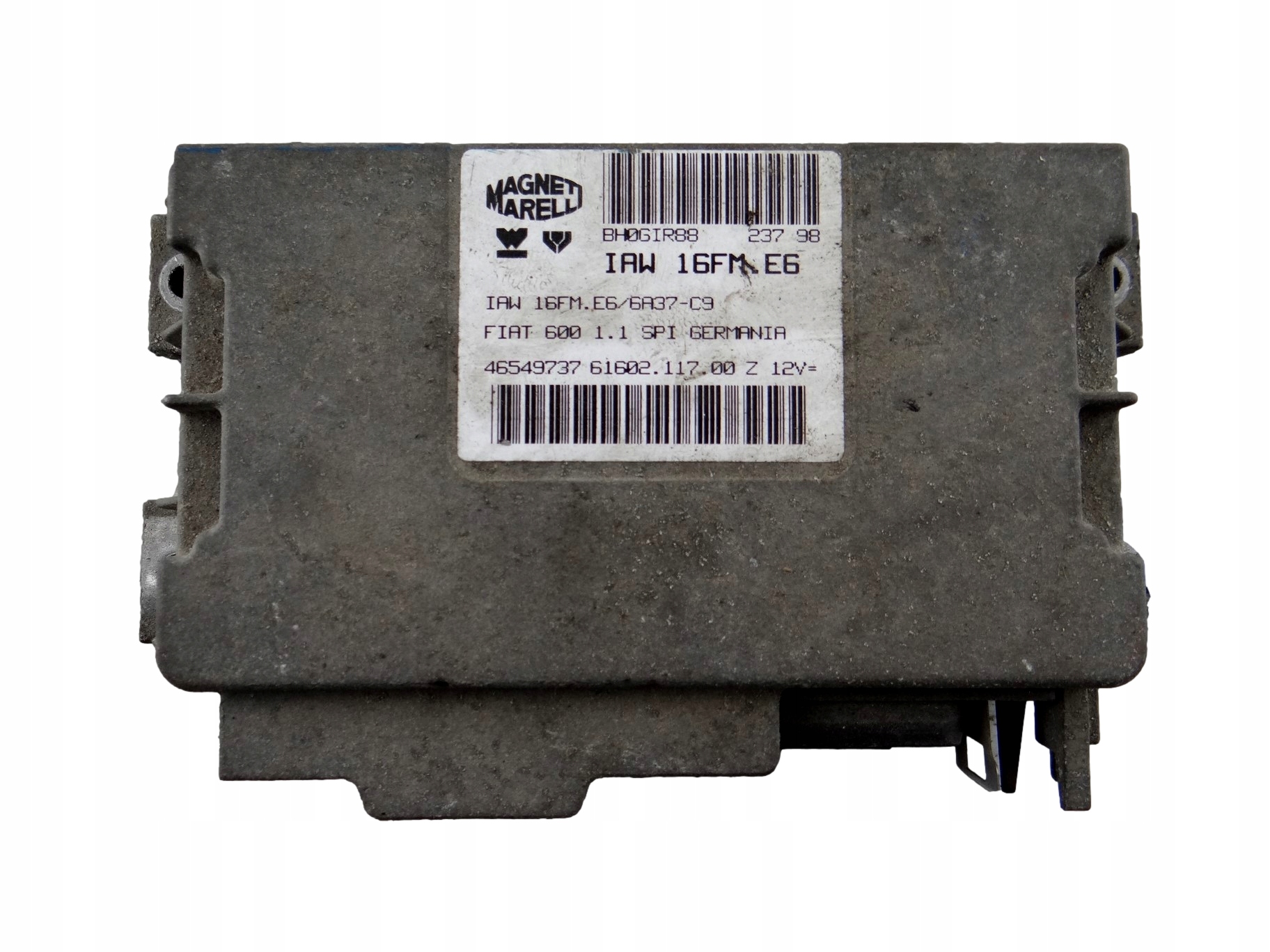 control unit of the engine FIAT SEICENTO 46549737