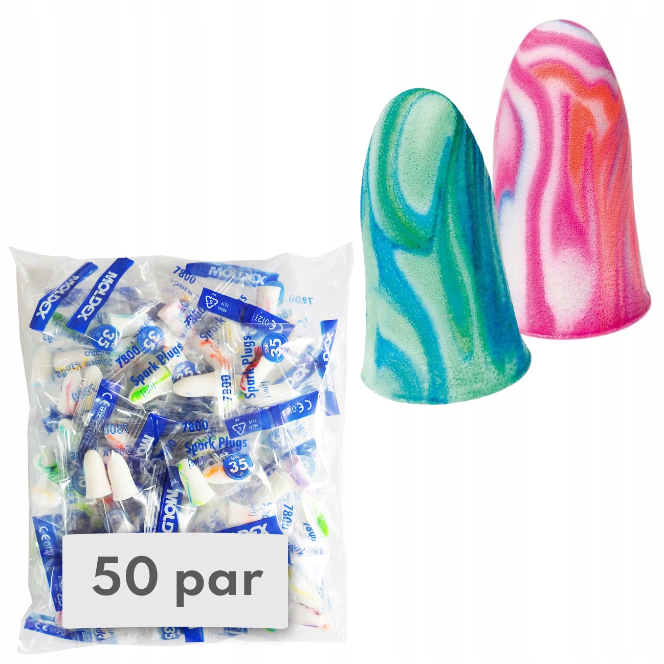 

Zatyczki stopery do spania Moldex 7800 50 par