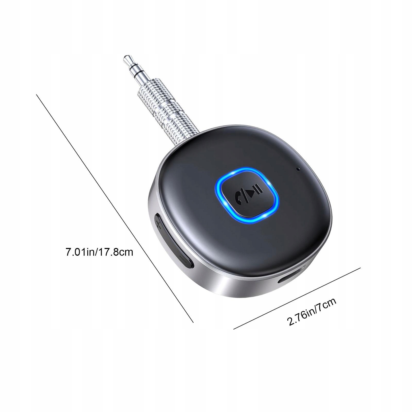 J33 Bluetooth Adapter 5.0 AUX Car Audio Konwerter odbiornika