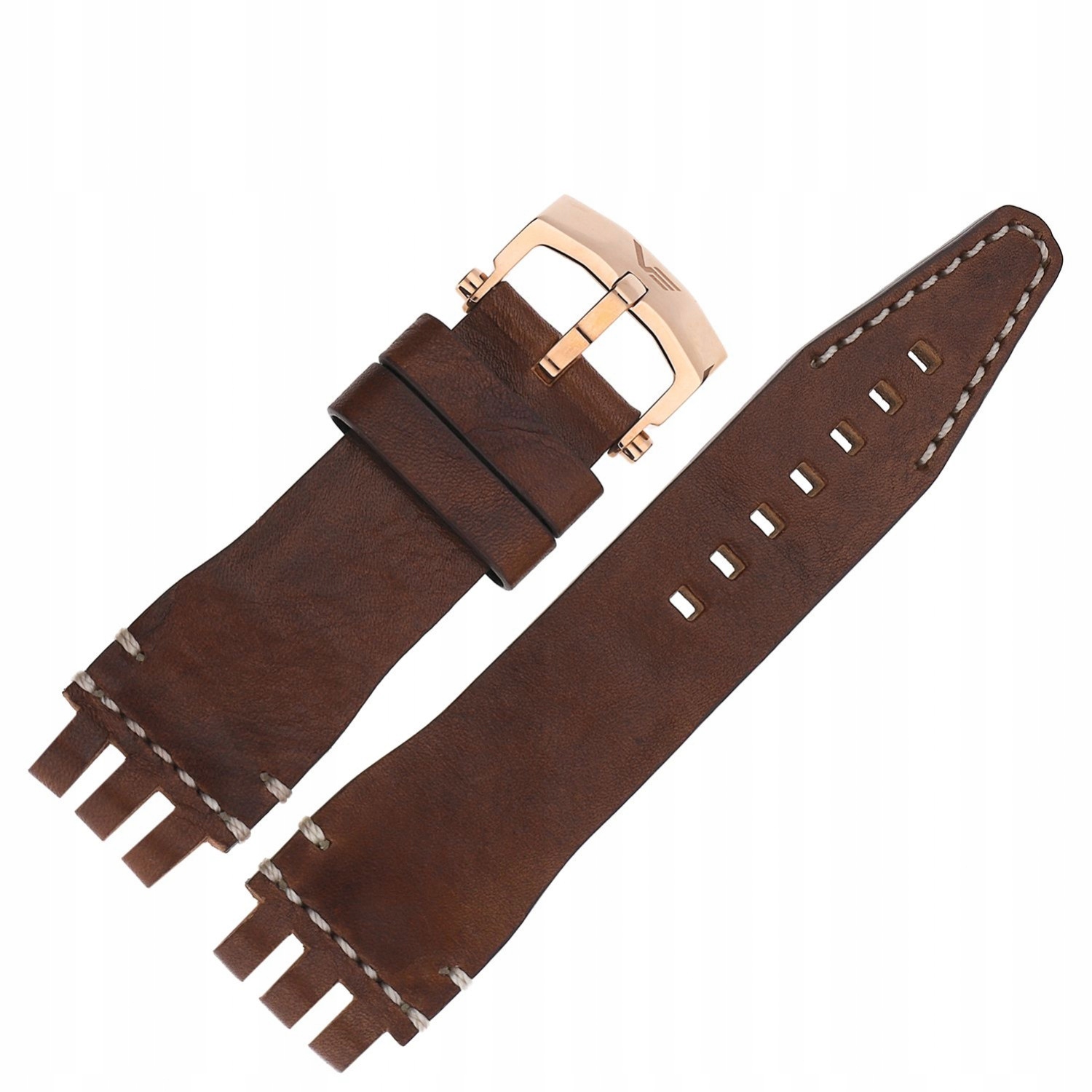 Pásek Energia 3 Kůže (B281) hnědý růžový