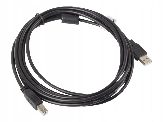 PCG Firmowy Kabel drukarkowy USB AM-AB 5m ferryt