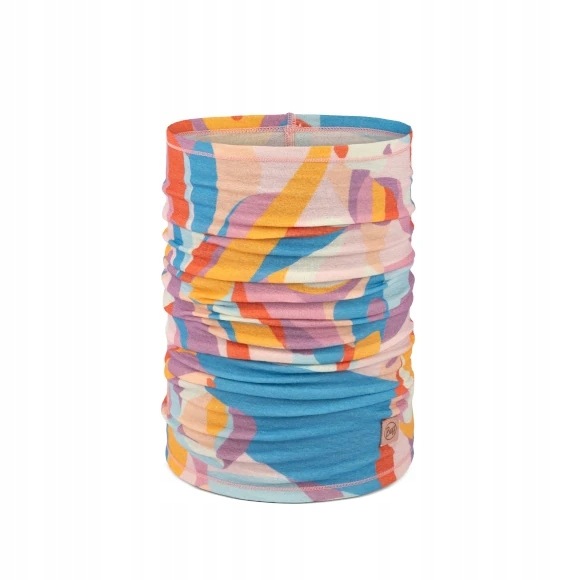 Buff Merino Lightweight Prints Lagua Pink
