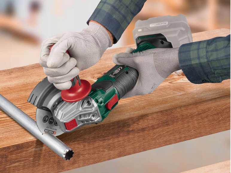 Szlifierka kątowa Parkside PWSA 20-Li C3 20 V Seria 20v