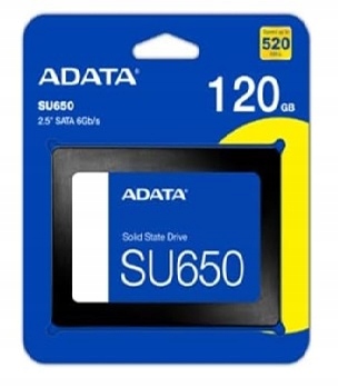 Dysk Ssd Adata 120GB SU650 ASU650SS-120GT-R 2,5" Sata III Smart Trim Ncq