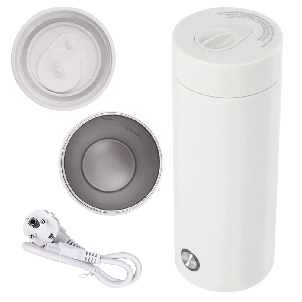 400 ml přenosná láhev na vodu, elektrická termoska, 3v1