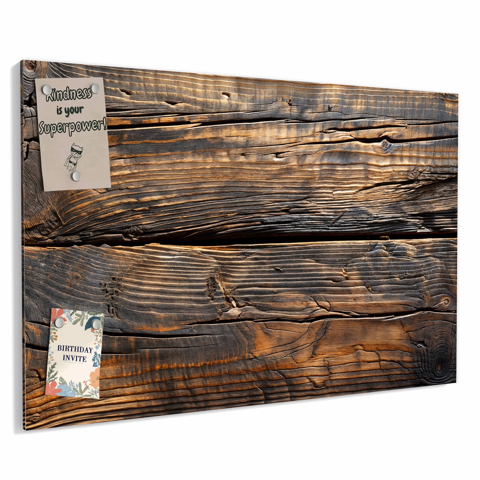 Magnetická tabule Textura dřeva Staré Dřevo 60 × 40 cm