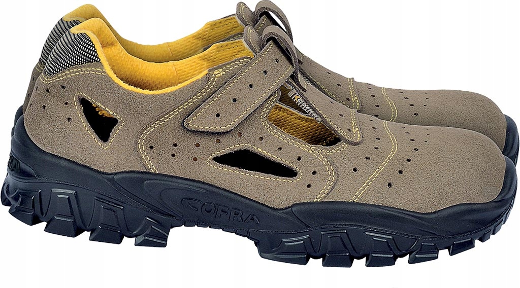 Sandały robocze SOLIDNE przewiewne Cofra New Brenta S1P 42