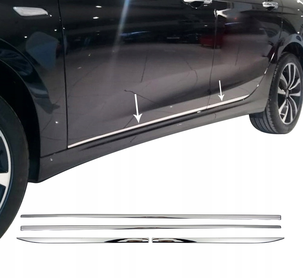 

Listwy bok drzwi Bmw X1 Fiat Tipo Grande Punto