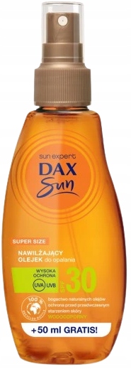 DAX SUN OLEJEK DO OPALANIA SPF30 UVA UVB
