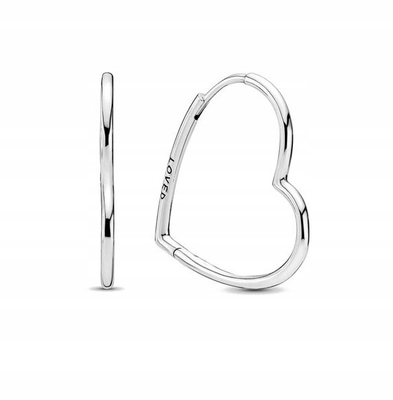 Srebrne kolczyki SERCA LOVE K188 Marka Global Silver