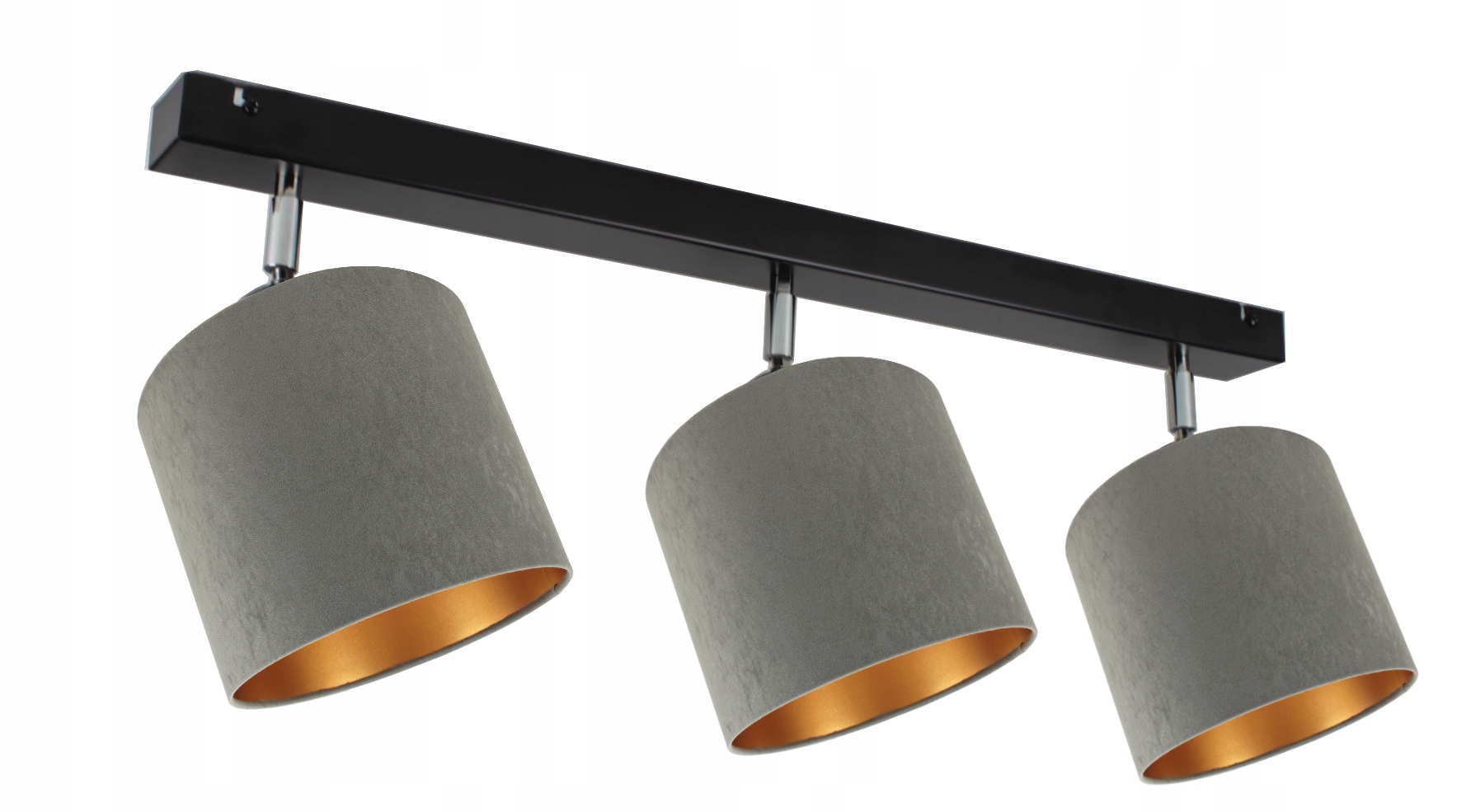 

Lampa Wisząca Sufitowa Żyrandol Abażur Welur Led