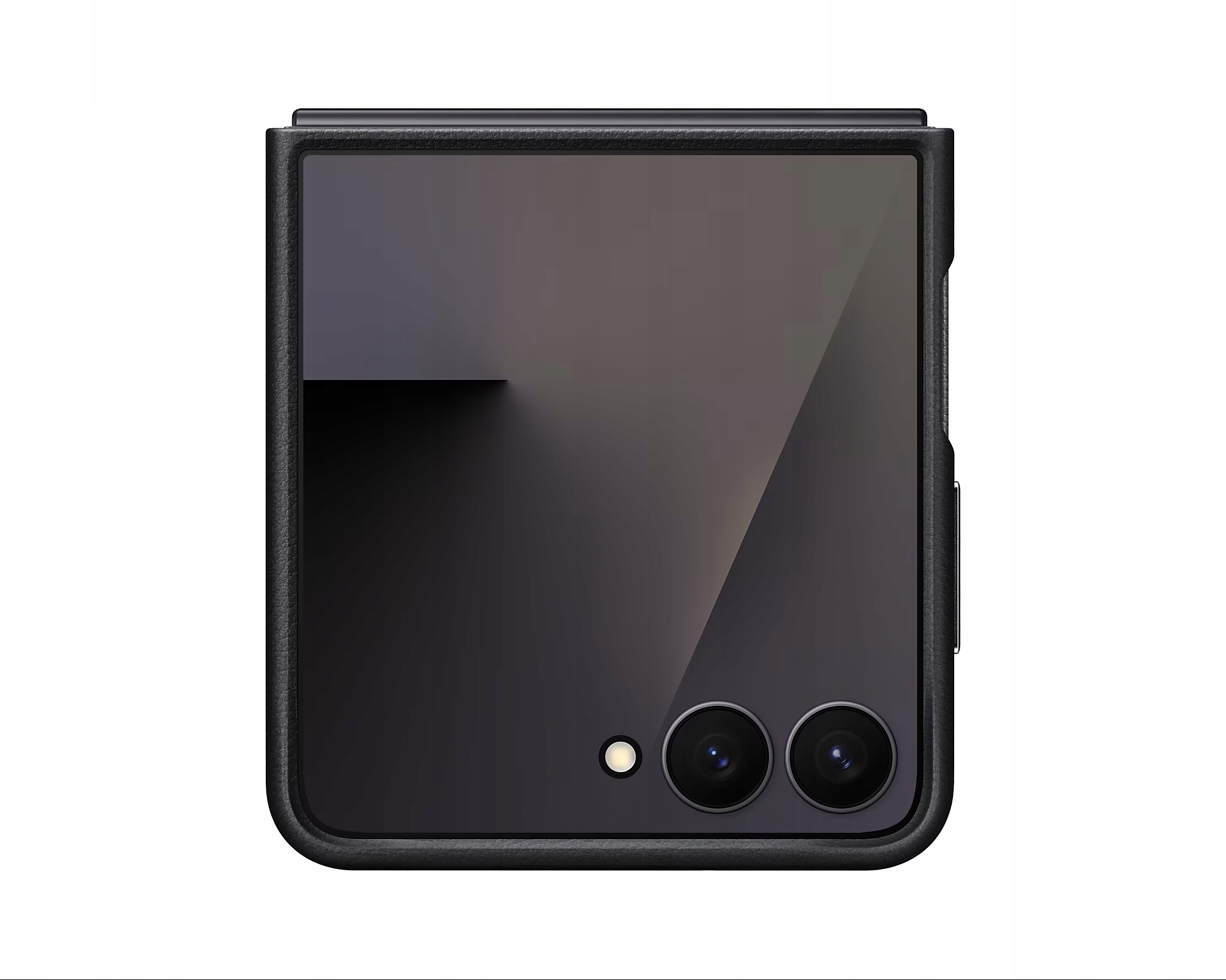 Samsung Ochranný kryt z vegánskej kože Flip7 Black