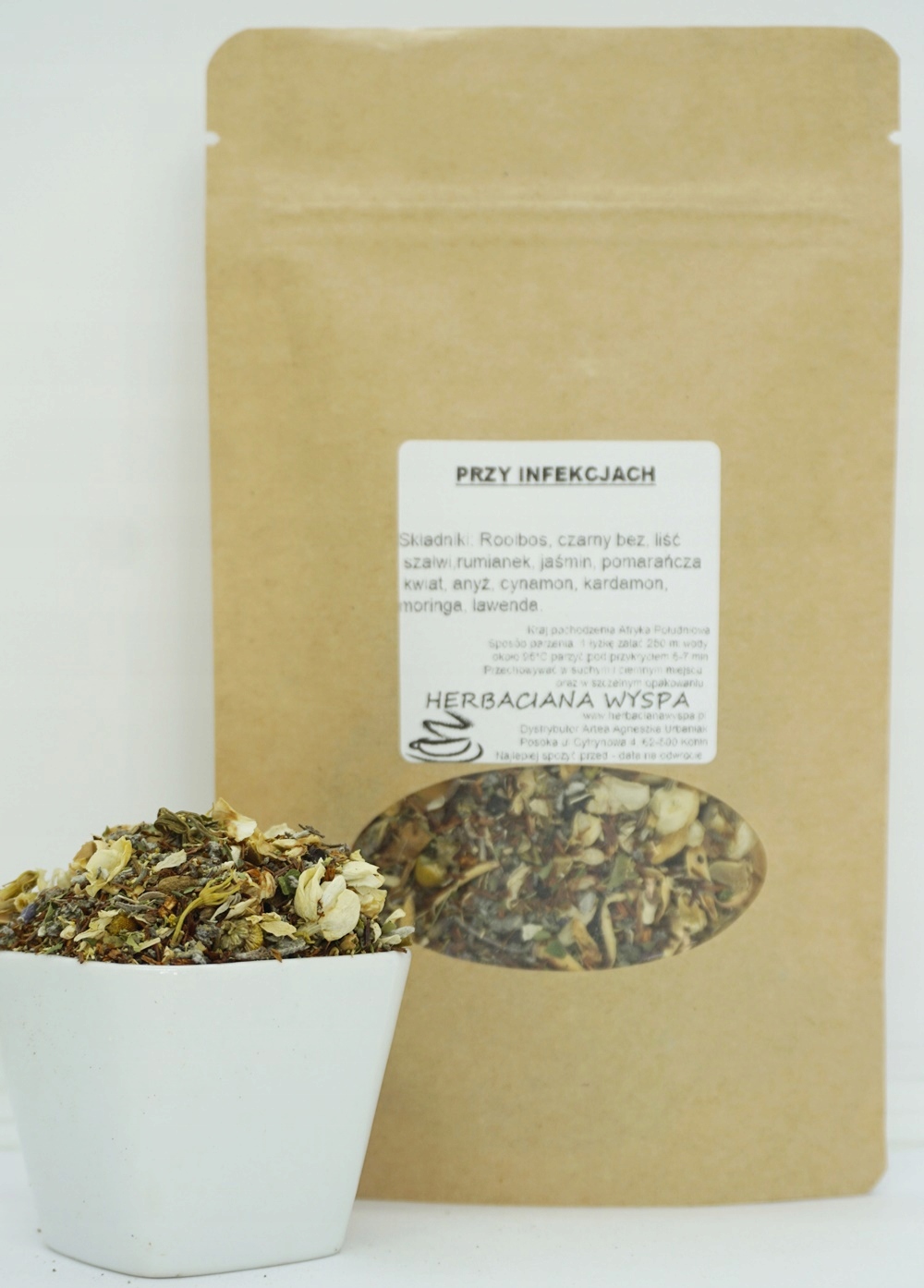 Levně Při Infekcích 500 g bylinný čaj šalvěj černý bez levandule