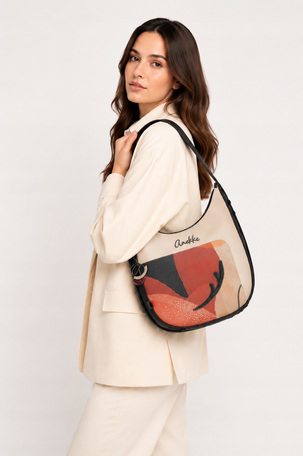 Anekke Eikon Dámská Kabelka Hobo Shopper Přes Rameno