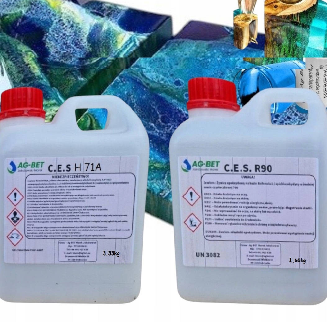 Epoxidová Pryskyřice Transparentní Dřevo Stůl Kamenná Podlaha Koberec R90 5 kg