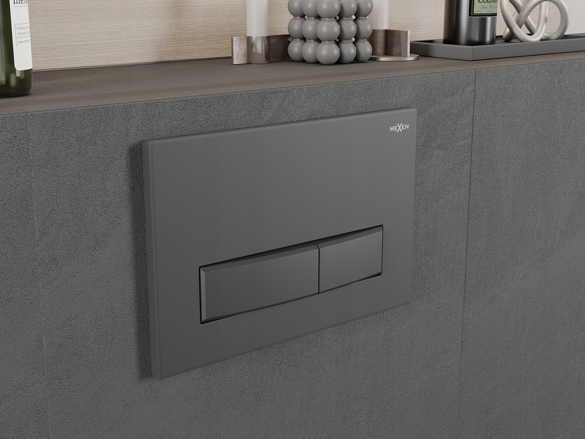 MEXEN FENIX 09 PRZYCISK DO STELAŻA WC GUN GRAY Marka Mexen