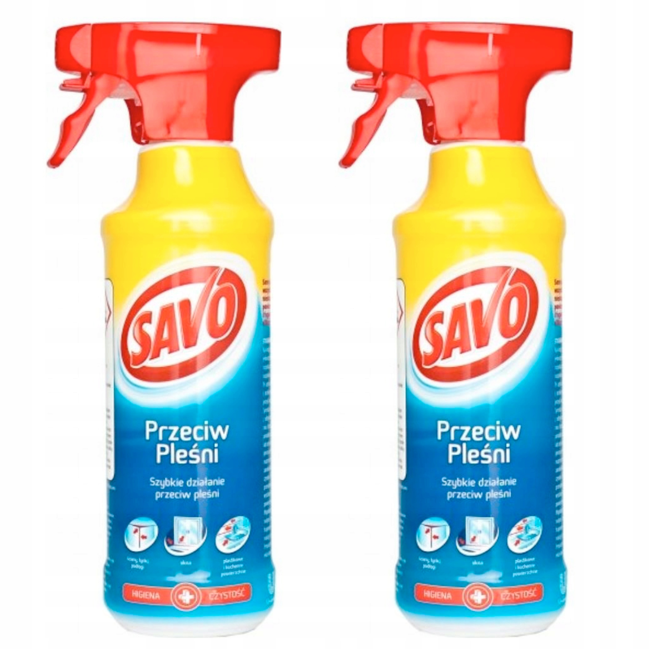

Zestaw Savo Original przeciw pleśni 500 ml x 2