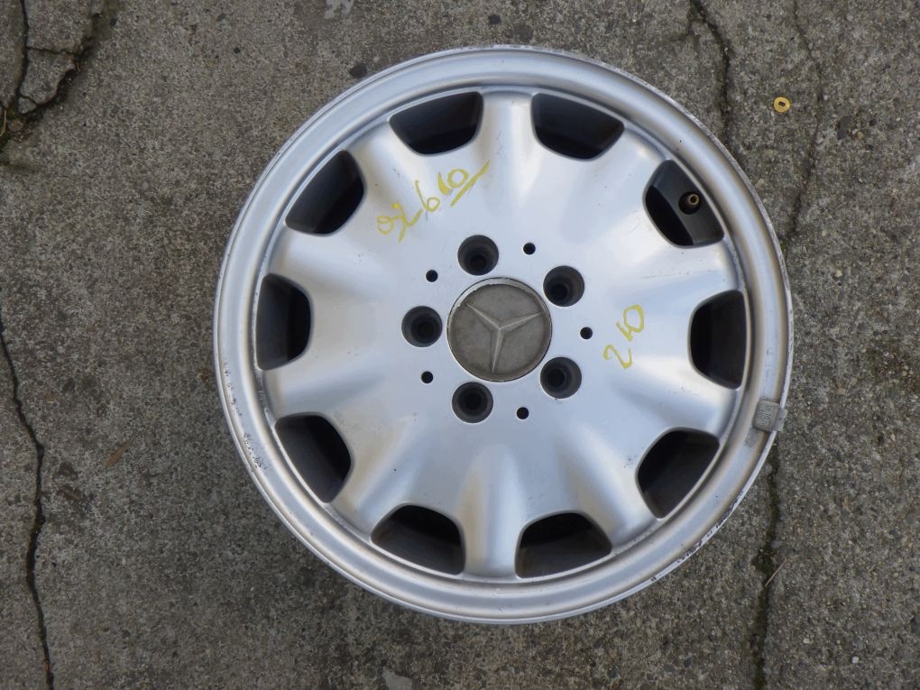 MERCEDES 15x7J 5x112 ET37 discs aluminium