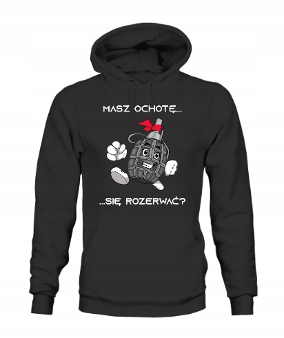 

Bluza Kangurka Rozerwać Się Różne Teksty rozm M