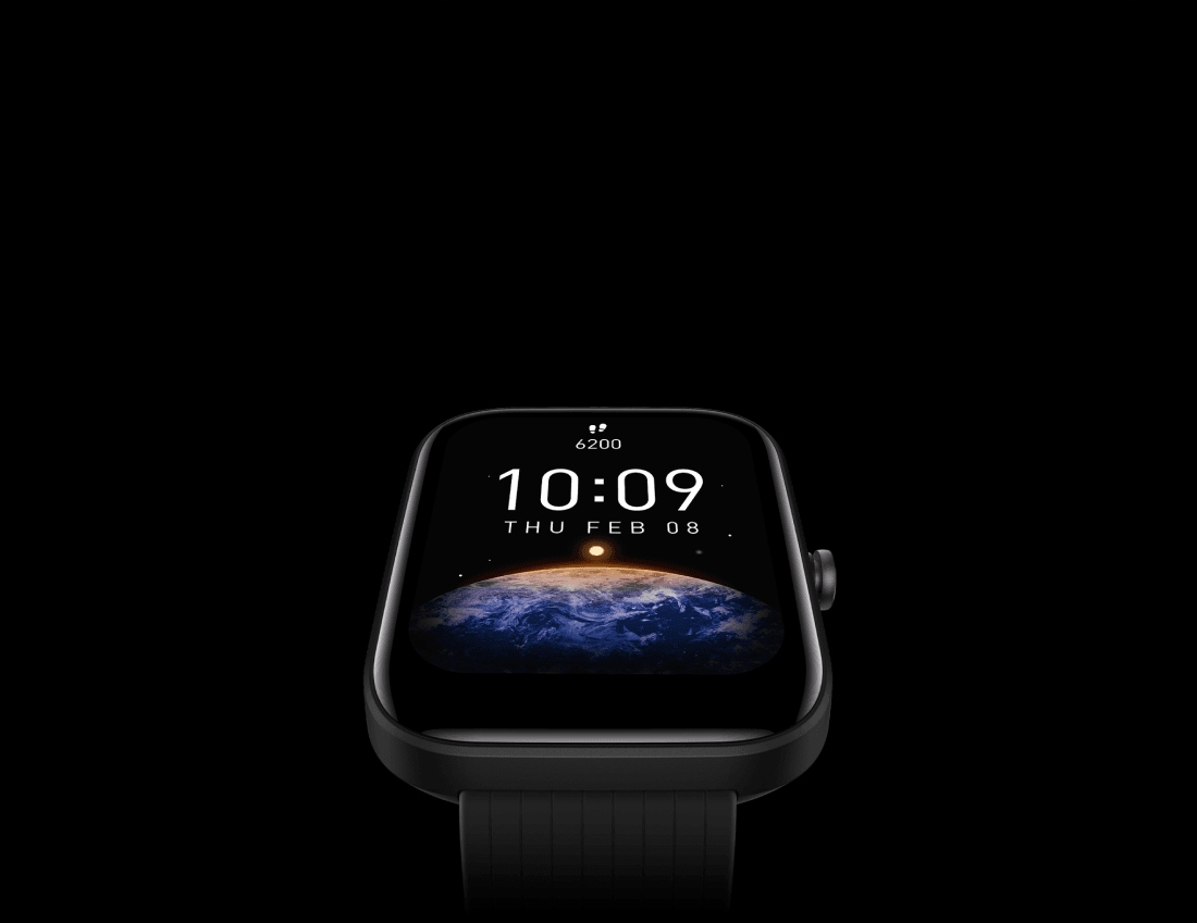 Smartwatch Amazfit Bip 3 Pro czarny 1,69'' 5 ATM Kolor czarny