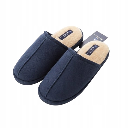 nazouváky pantofle papuče modré zateplené Ben Sherman 41 42