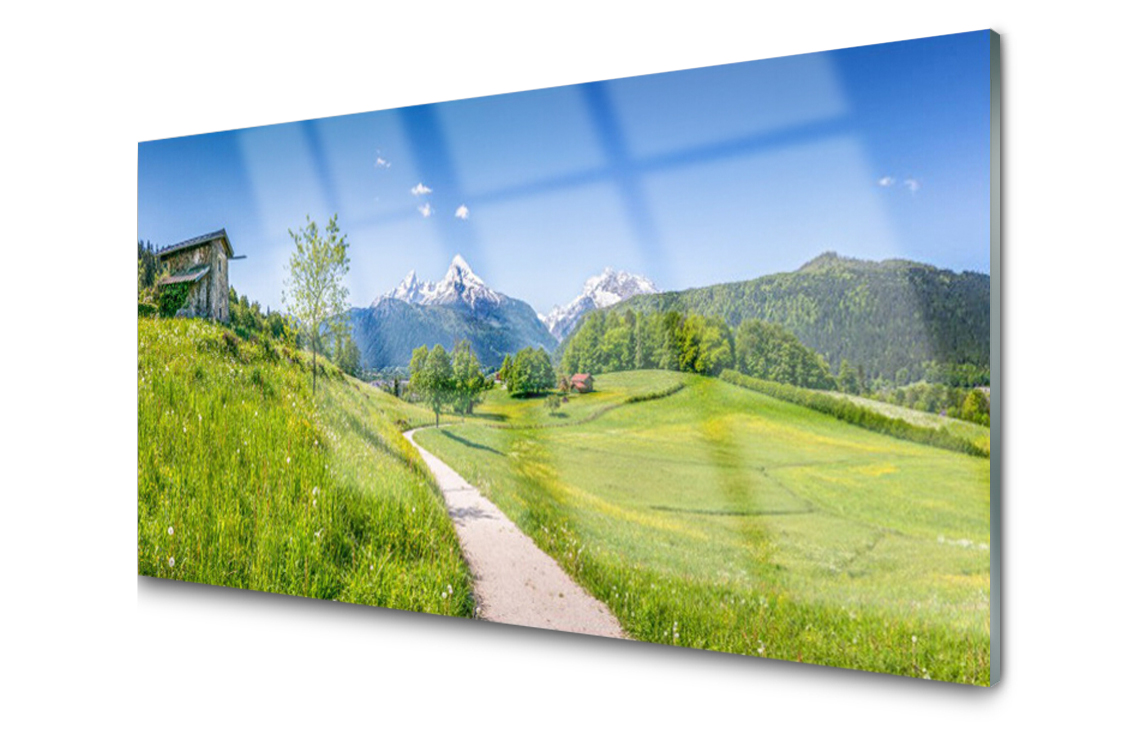 

Panel szklany Płytka Góry Łąka Ścieżka 120x60