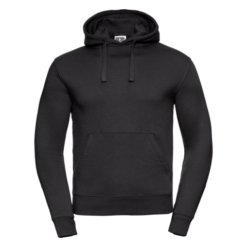 Pánská mikina Authentic s kapucí Russell Černá Xs