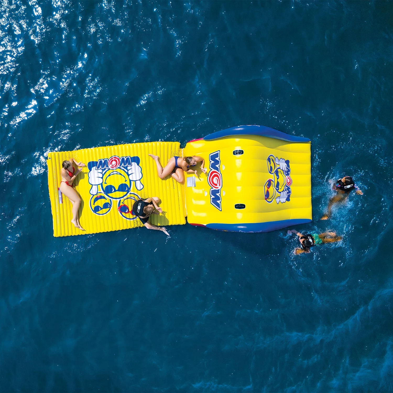 Pływająca Wyspa Dmuchana Zjeżdżalnia do Wody Basenu Platforma Kod producenta 22-WIL-4174-SCC