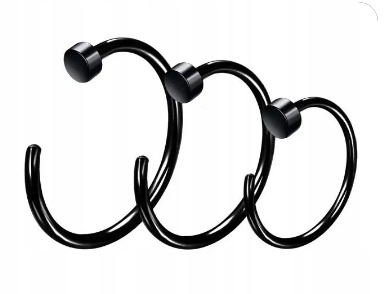 KOLCZYK DO NOSA KÓŁKO PIERCING FAKE Punk 10 mm Marka Emigmat