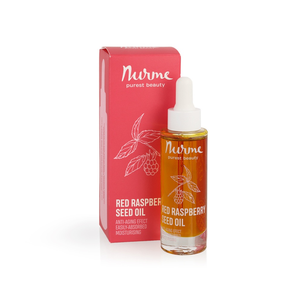 Nurme Red Raspberry Seed Oil olejek z pestek maliny Bio anti-aging