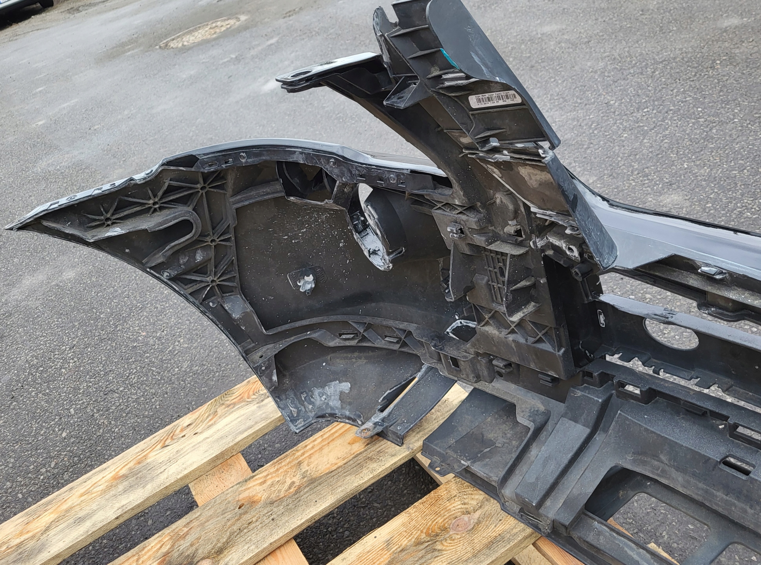 front bumper console RAMA front MERCEDES ML W164 LIFT AMG black C197